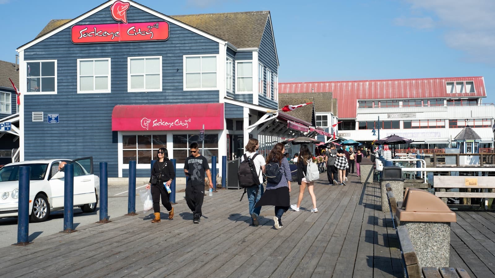 The Laundry Brothers picking up in Steveston.